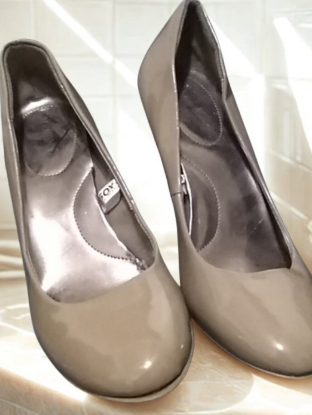 Merona Nude Heels size 9